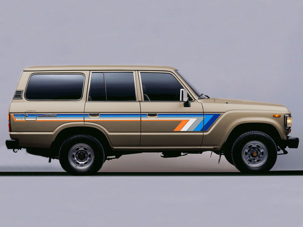 San Diego Body Stripe Kit for 60 Series Landcruiser - By Touge Nation