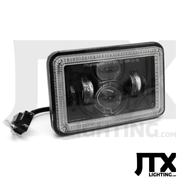 4×6″ LED Square Headlights (2 x Lights) for 60 Series Landcruiser – By JTX Lighting