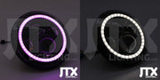 7" LED Round Headlights for 60 Series Landcruiser - By JTX Lighting