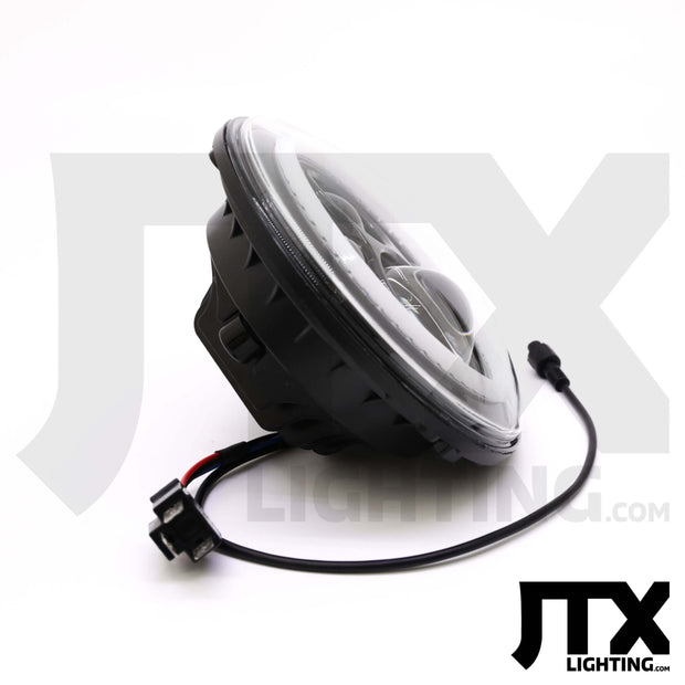 7" RGB LED Round Headlights for 60 Series Landcruiser – By JTX Lighting