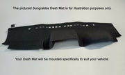Sungrabba Dash Mat (Curved Dash, 11/1988-1990) for 60 Series Landcruiser - By No Bull Accessories