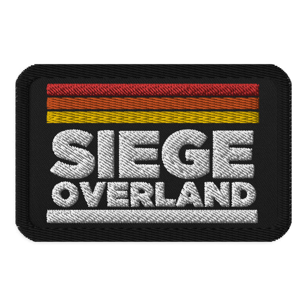 Siege Overland OEM Stripes Embroidered Patch