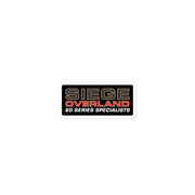 Siege Overland Classic Logo Sticker