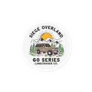 Siege Overland Vintage 60 Series Landcruiser Co. Sticker