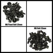 Nut & Bolt Kit (400 Piece, Black Zinc Coated) for 60 Series Landcruiser - By Siege Overland