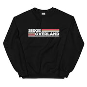 Siege Overland Vintage Stripe Jumper - Black