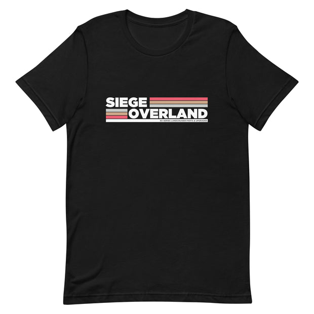 Siege Overland Vintage Stripe T-Shirt - Black