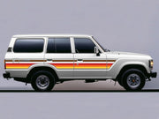 Kakadu Body Stripe Kit : Toyota Land Cruiser 60-series - Touge Nation - Siege Overland