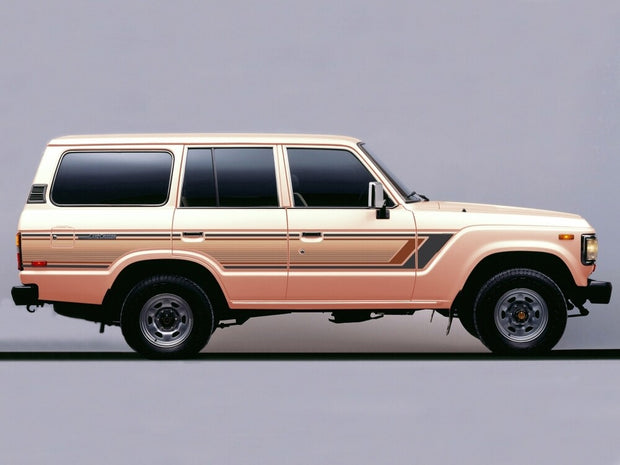 Darwin Body Stripe Kit : Toyota Land Cruiser 60-series - Touge Nation - Siege Overland