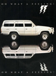 White Lightning Body Stripe Kit : Toyota Land Cruiser 60-series - Touge Nation - Siege Overland