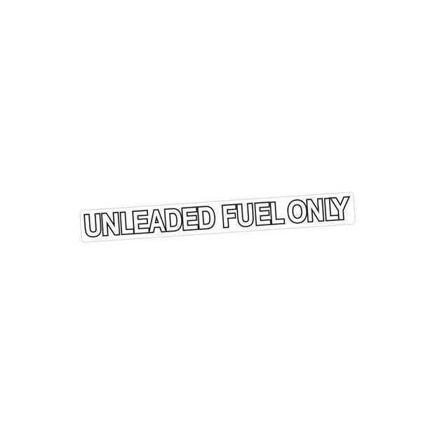 Unleaded Fuel Only Caution Decal for 60 Series Landcruiser - By Touge Nation - Siege Overland