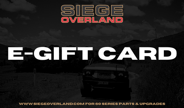 Siege Overland E-Gift Card - Siege Overland